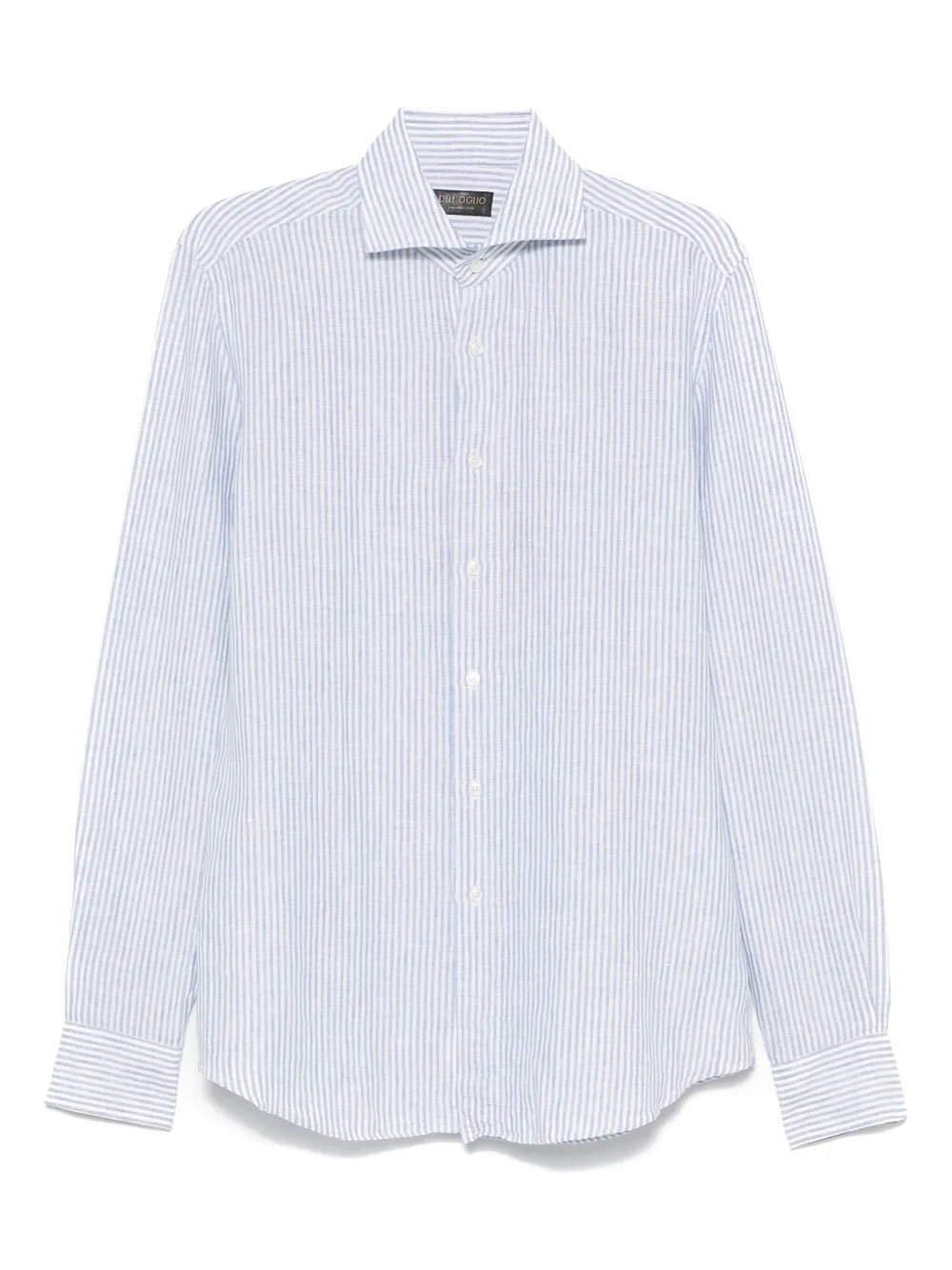 Рубашка в полоску Dell'oglio, синий
Рубашка в полоску Dell'oglio, синий