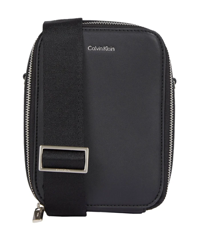 Черная сумка через плечо в репортерском стиле Calvin Klein, черный
Черная сумка через плечо в репортерском стиле Calvin Klein, черный
