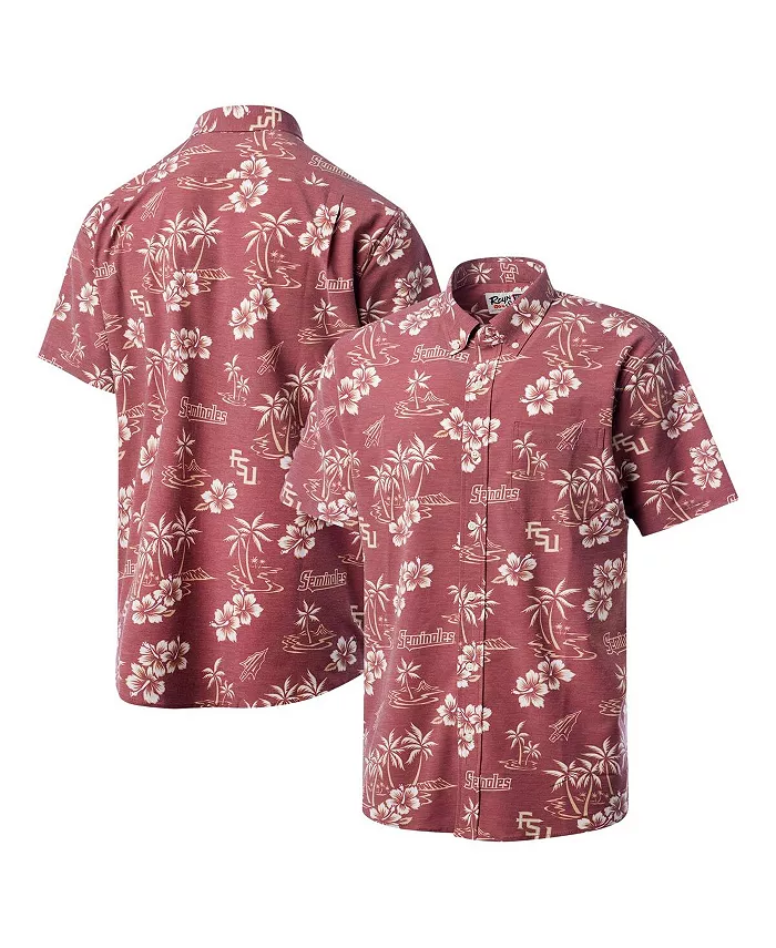 Мужская классическая рубашка на пуговицах Garnet Florida State Seminoles Reyn Spooner
Мужская классическая рубашка на пуговицах Garnet Florida State Seminoles Reyn Spooner