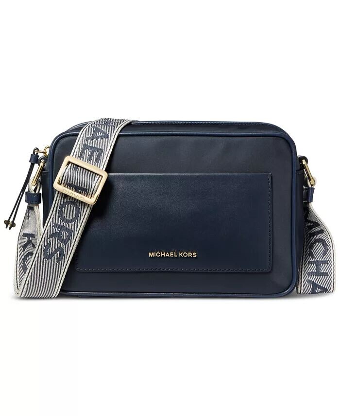 Маленькая нейлоновая сумка через плечо с логотипом и лямкой Michael Kors, черный
Маленькая нейлоновая сумка через плечо с логотипом и лямкой Michael Kors, черный