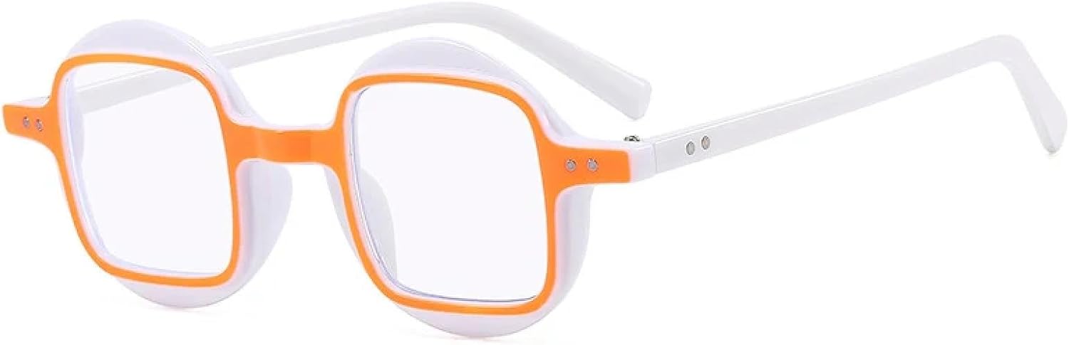 Модные круглые женские солнцезащитные очки в стиле ретро-панк с прозрачными градиентными линзами и защитой от УФ-излучения UV400, мужские очки с заклепками HHZZYVY, White Orange
Модные круглые женские солнцезащитные очки в стиле ретро-панк с прозрачными градиентными линзами и защитой от УФ-излучения UV400, мужские очки с заклепками HHZZYVY, White Orange