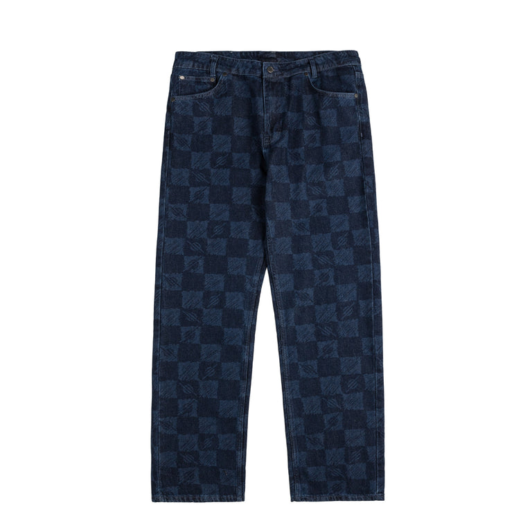 Джинсы kibo check jacquard jeans Daily Paper, синий
Джинсы kibo check jacquard jeans Daily Paper, синий