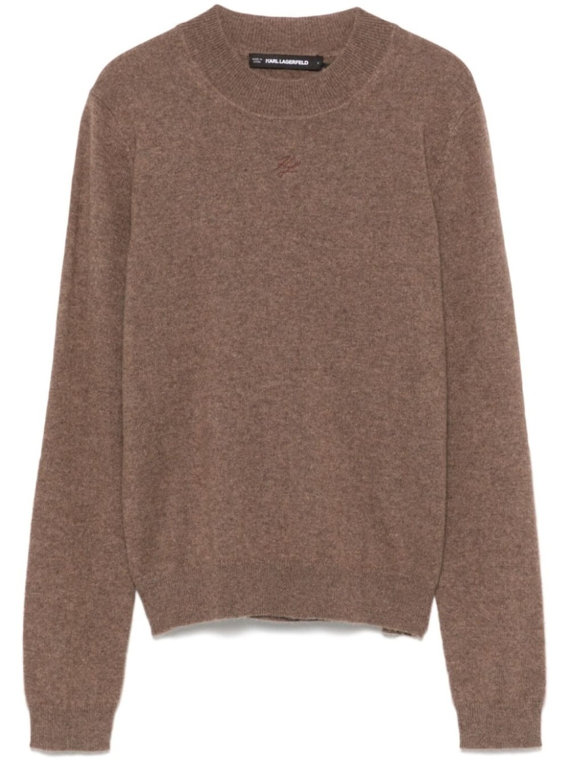 Кашемировый свитер Karl Lagerfeld, нейтральный цвет 
Кашемировый свитер Karl Lagerfeld, нейтральный цвет