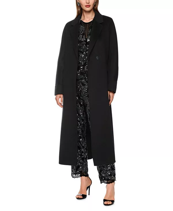 Элегантное шерстяное пальто Marc Cain, черный
Элегантное шерстяное пальто Marc Cain, черный