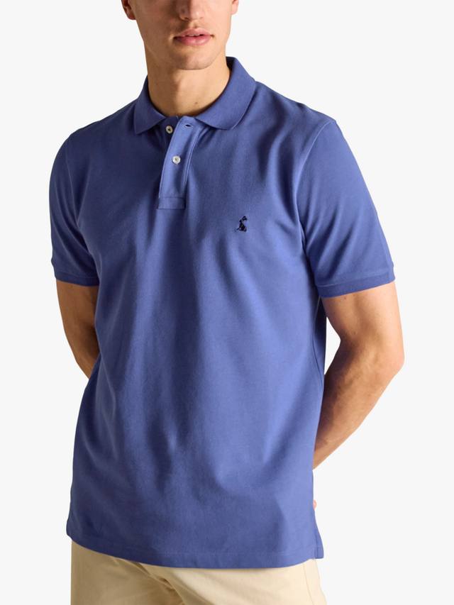 Хлопковая поло с коротким рукавом Regular Fit Joules, Mid Blue
Хлопковая поло с коротким рукавом Regular Fit Joules, Mid Blue