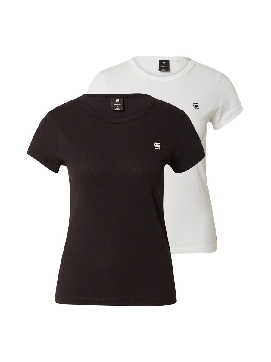 Рубашка G-STAR Eyben, черный/белый
Рубашка G-STAR Eyben, черный/белый