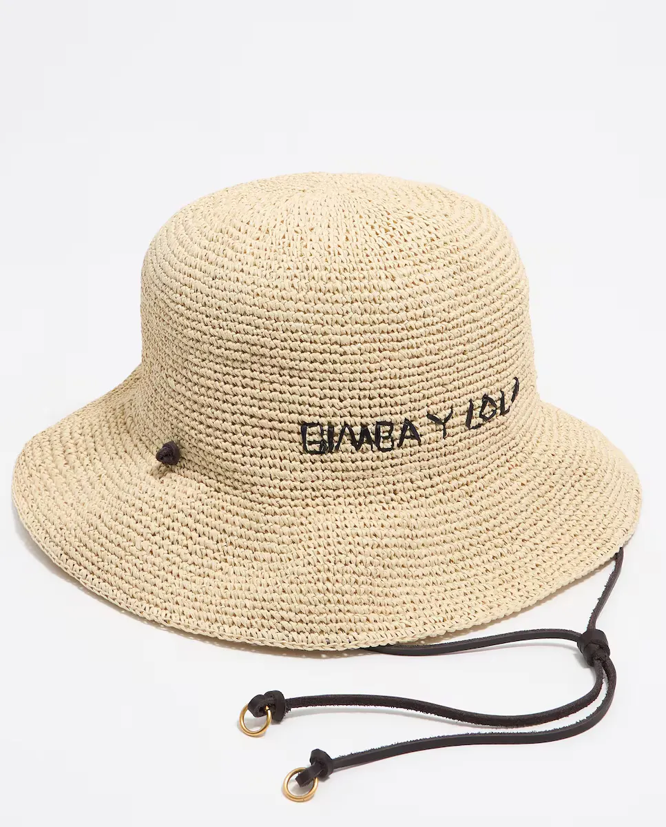 Женская шляпа из рафии Bimba y Lola, натуральный
Женская шляпа из рафии Bimba y Lola, натуральный