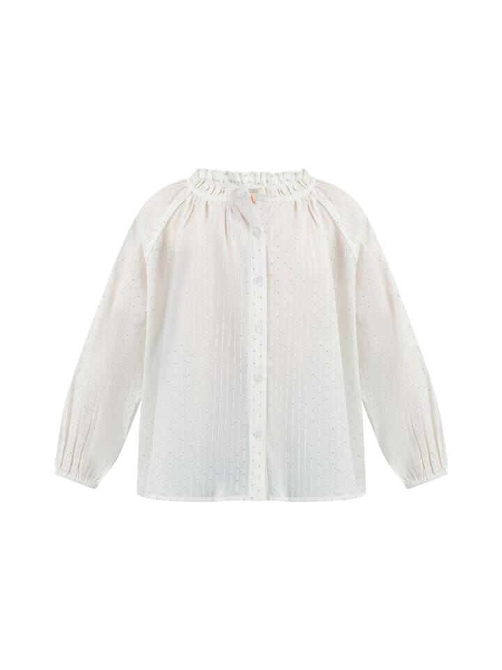 Блузка IZIA, цвет wollweiss mit silber streifen und punkten
Блузка IZIA, цвет wollweiss mit silber streifen und punkten