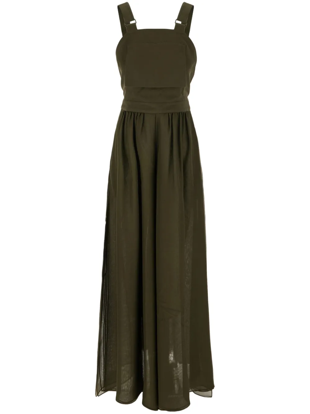 Комбинезон-сарафан MAX MARA, зеленый
Комбинезон-сарафан MAX MARA, зеленый