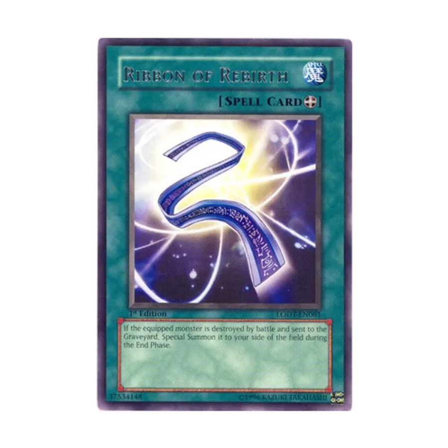 CCG Лента Возрождения (Редкая), Yu-Gi-Oh - Light of Destruction - Singles
CCG Лента Возрождения (Редкая), Yu-Gi-Oh - Light of Destruction - Singles