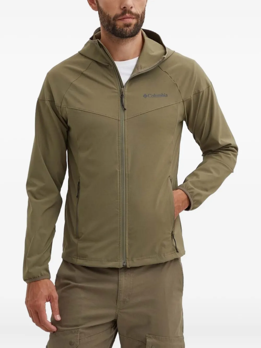 Легкая куртка с капюшоном и застежкой-молнией спереди Columbia, зеленый
Легкая куртка с капюшоном и застежкой-молнией спереди Columbia, зеленый