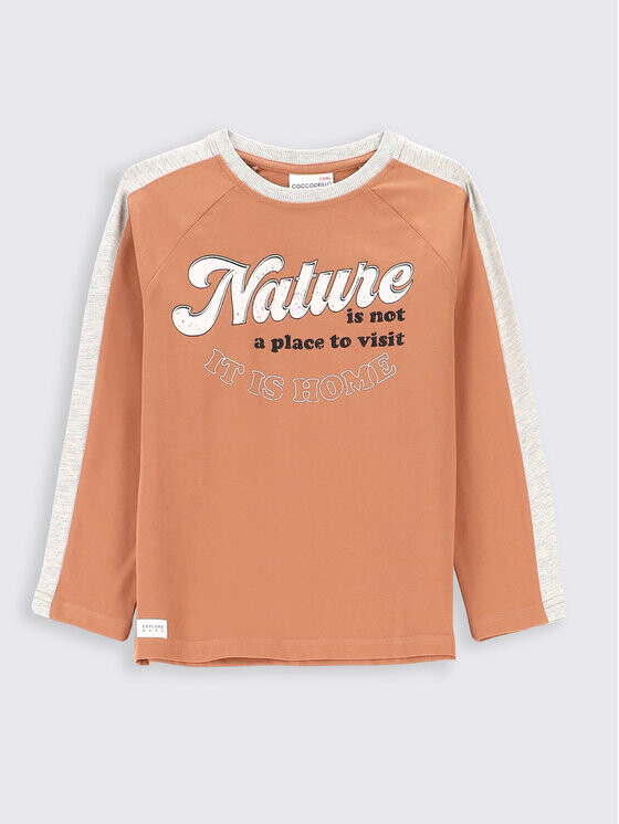 Блуза стандартного кроя Coccodrillo, коричневый
Блуза стандартного кроя Coccodrillo, коричневый