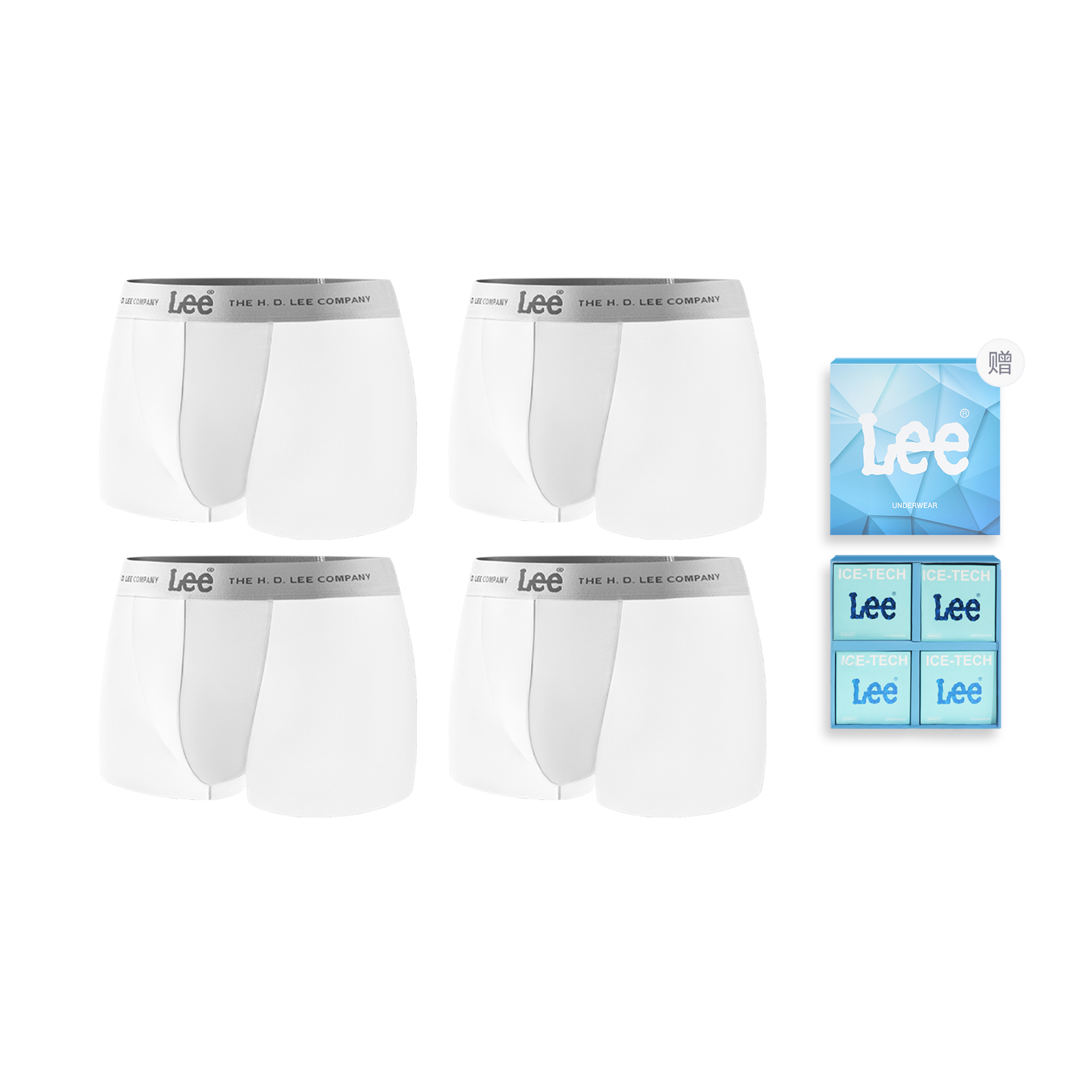 Lee SS25 INDIGO Подарочный набор мужского белья 4 предмета
Lee SS25 INDIGO Подарочный набор мужского белья 4 предмета