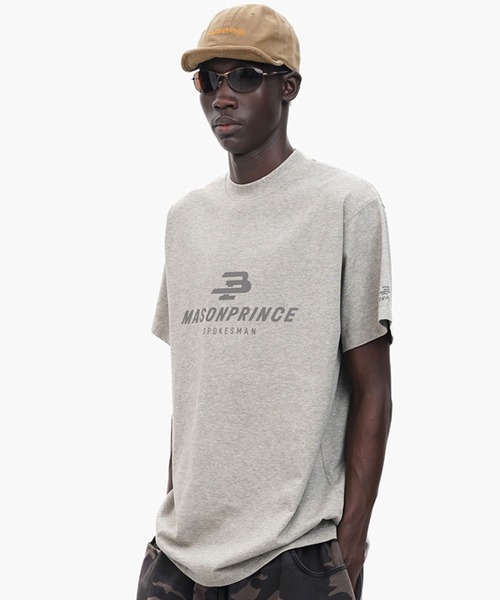MASONPRINCE Футболка с четырехцветным светоотражающим логотипом, Mason Prince, серый
MASONPRINCE Футболка с четырехцветным светоотражающим логотипом, Mason Prince, серый