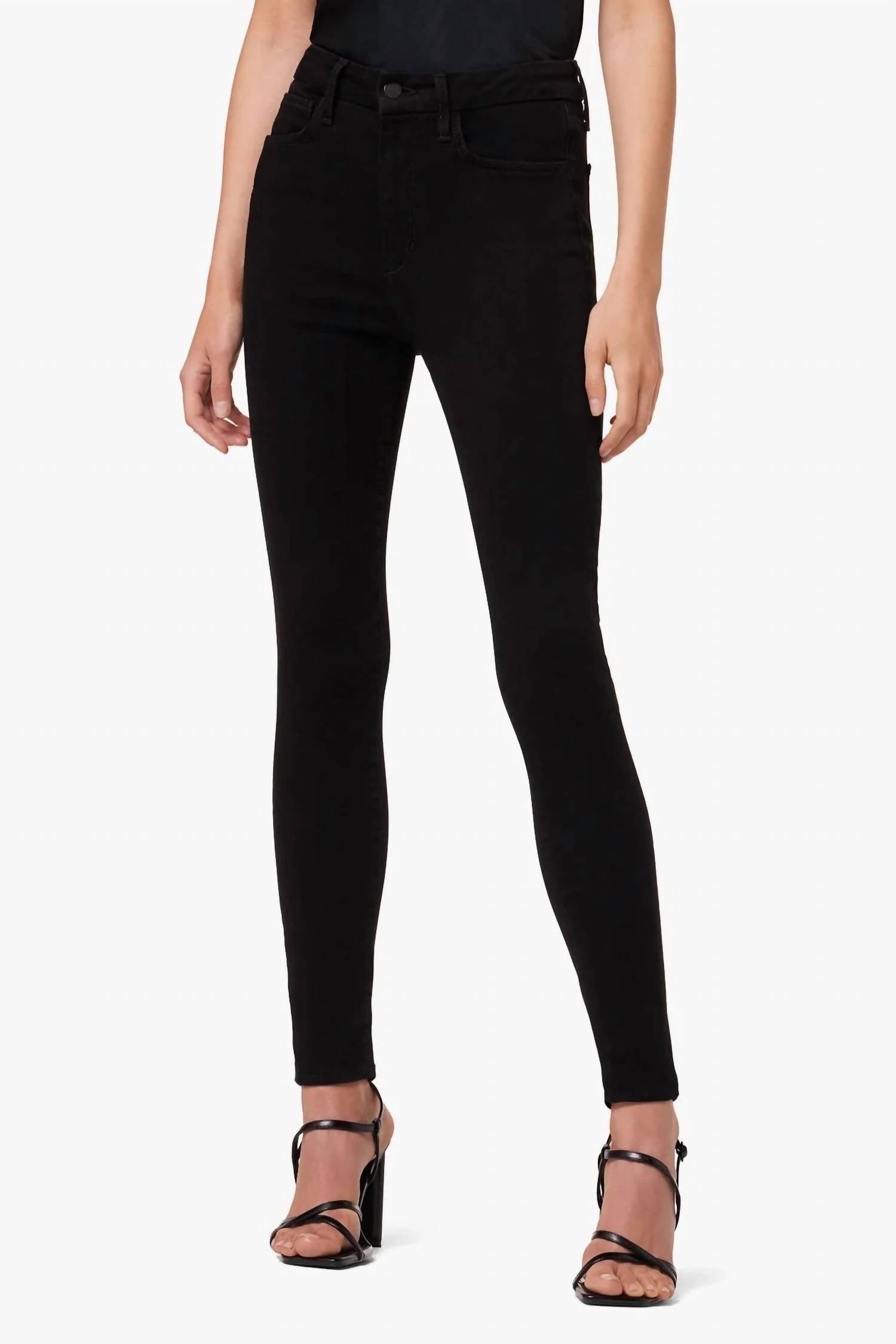 Джинсы-скинни Snapback Hi Honey черного цвета JOE'S Jeans
Джинсы-скинни Snapback Hi Honey черного цвета JOE'S Jeans