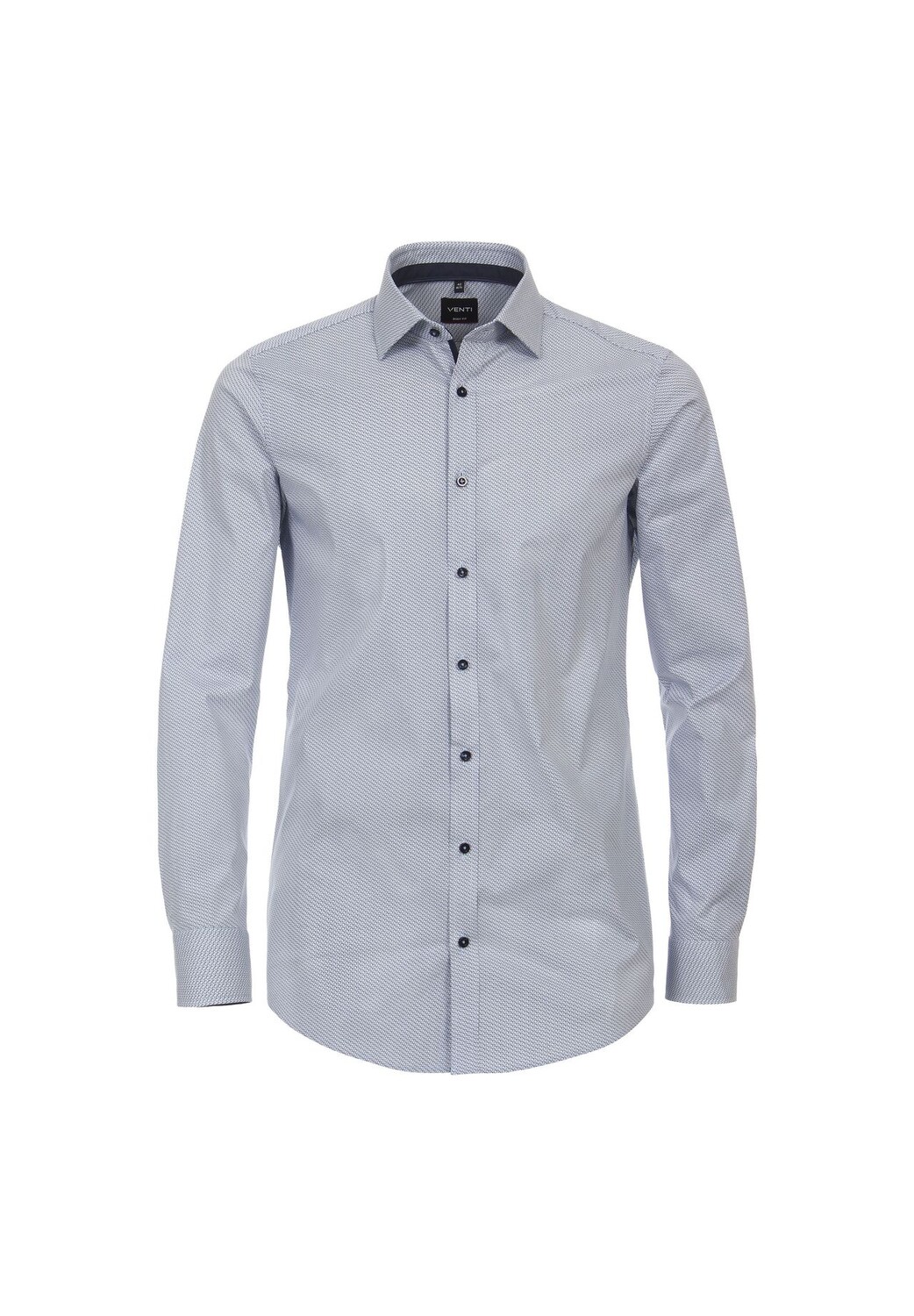 Мужская деловая рубашка с принтом, облегающая боди Venti, цвет Mittelblau
Мужская деловая рубашка с принтом, облегающая боди Venti, цвет Mittelblau
