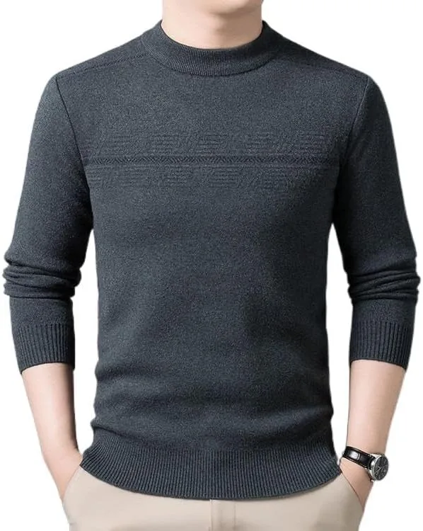 Мужской свитер Casual с длинным рукавом и полувысоким воротником ESFHWYP
Мужской свитер Casual с длинным рукавом и полувысоким воротником ESFHWYP