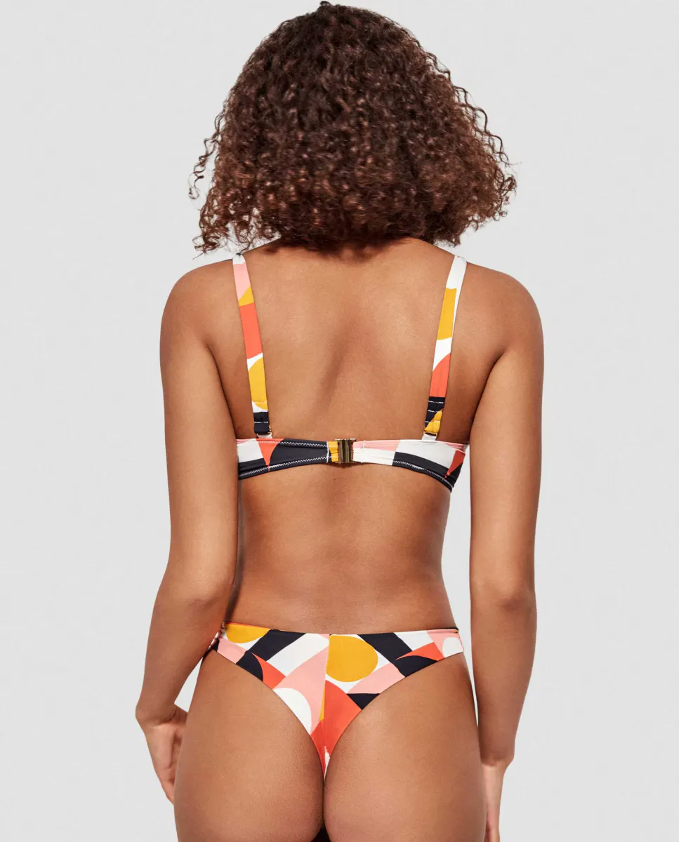 Лиф бикини непрерывного действия на косточках с геометрическим принтом Gisela, мультиколор
Лиф бикини непрерывного действия на косточках с геометрическим принтом Gisela, мультиколор