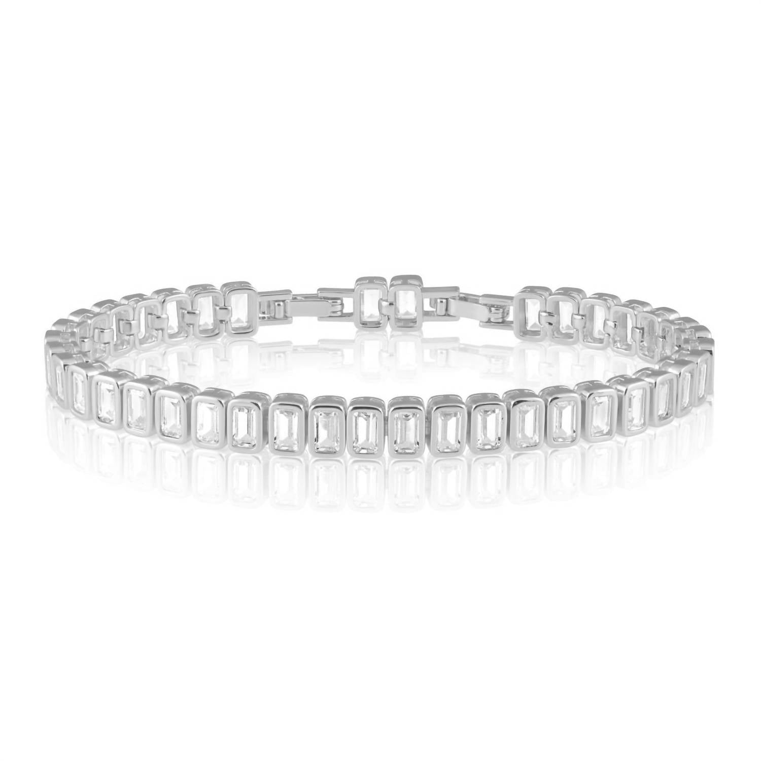 Женский теннисный браслет Ella, серебряный Sahira Jewelry Design, серебряный
Женский теннисный браслет Ella, серебряный Sahira Jewelry Design, серебряный