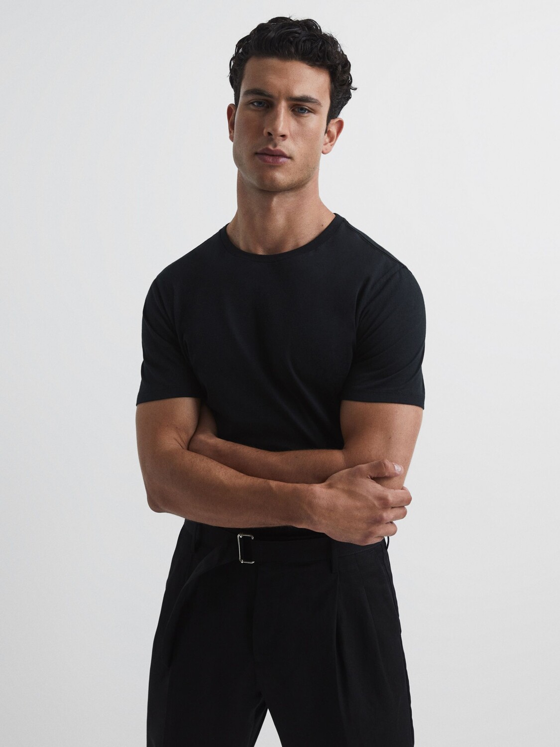 Хлопковая футболка с круглым вырезом Reiss Bless, черная, Черный, Хлопковая футболка с круглым вырезом Reiss Bless, черная
Хлопковая футболка с круглым вырезом Reiss Bless, черная, Черный, Хлопковая футболка с круглым вырезом Reiss Bless, черная