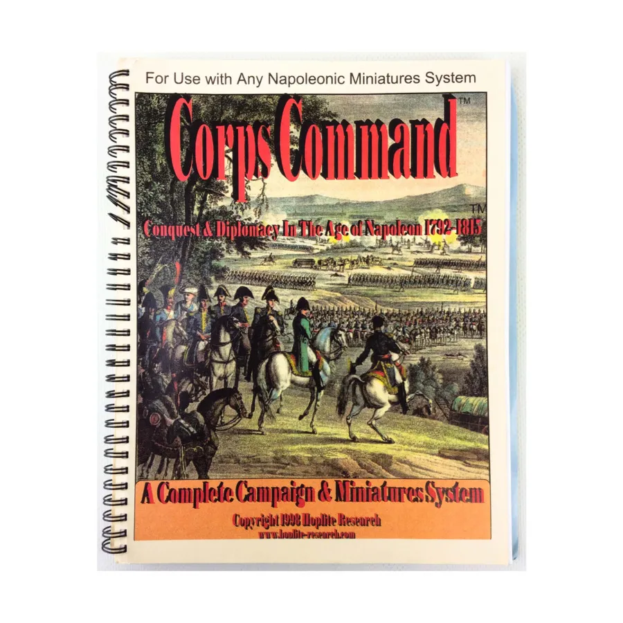 Командование корпусом - Завоевания и дипломатия в эпоху Наполеона 1792-1815 гг., Miniature Rules (Hoplite Research)
Командование корпусом - Завоевания и дипломатия в эпоху Наполеона 1792-1815 гг., Miniature Rules (Hoplite Research)