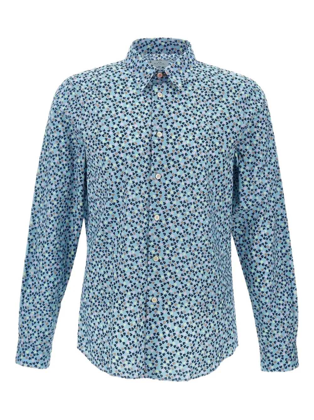 Рубашка с цветочным принтом Ps Paul Smith, синий
Рубашка с цветочным принтом Ps Paul Smith, синий