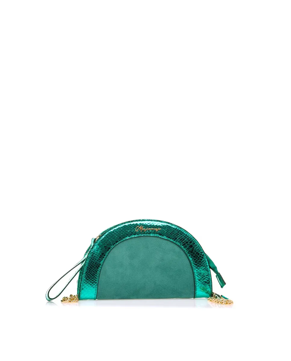 Полукруглая сумочка из рафии Mariamare, бирюзовый
Полукруглая сумочка из рафии Mariamare, бирюзовый