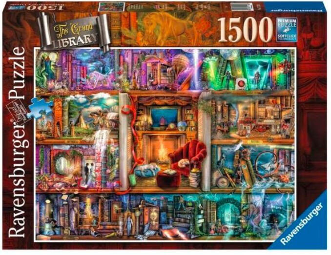 Ravensburger, пазл, Богатая библиотека, 1500 шт.
Ravensburger, пазл, Богатая библиотека, 1500 шт.