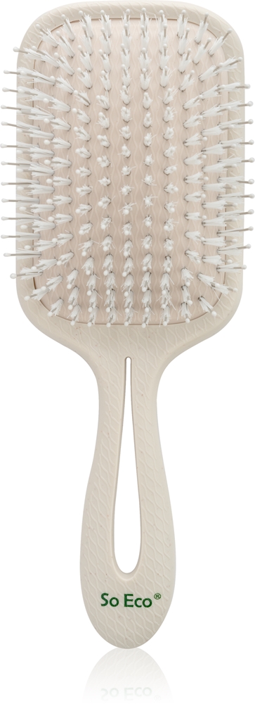 Щетка для волос Paddle Brush с нейлоновой щетиной So Eco, 1 шт
Щетка для волос Paddle Brush с нейлоновой щетиной So Eco, 1 шт