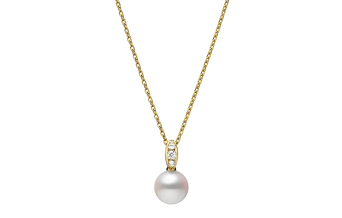 MIKIMOTO Золотое ожерелье для женщин
MIKIMOTO Золотое ожерелье для женщин