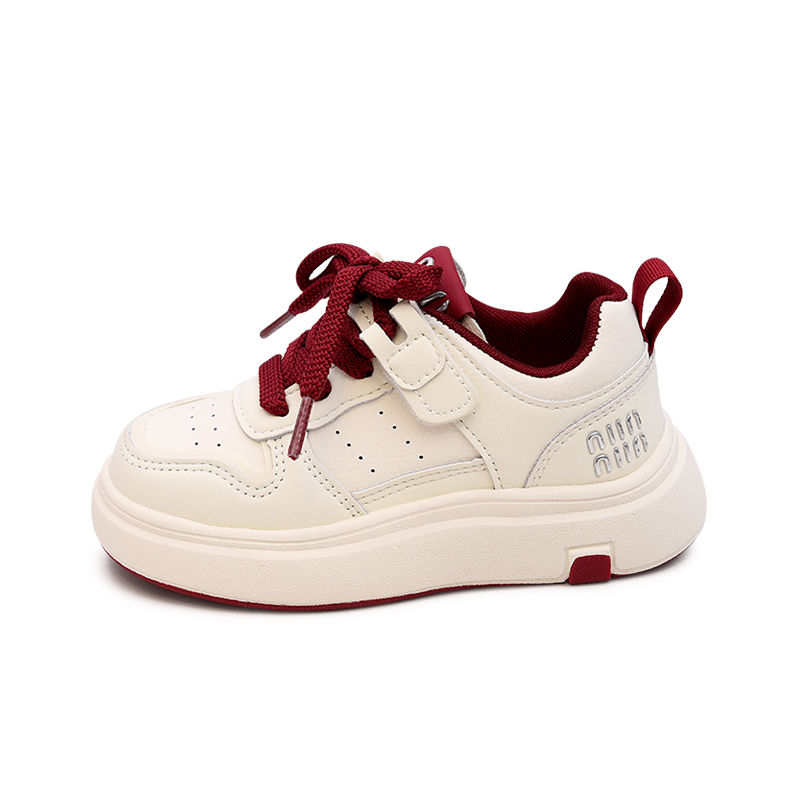 Детские скейтерские кроссовки Kids Budding, бежевый/бордовый 
Детские скейтерские кроссовки Kids Budding, бежевый/бордовый