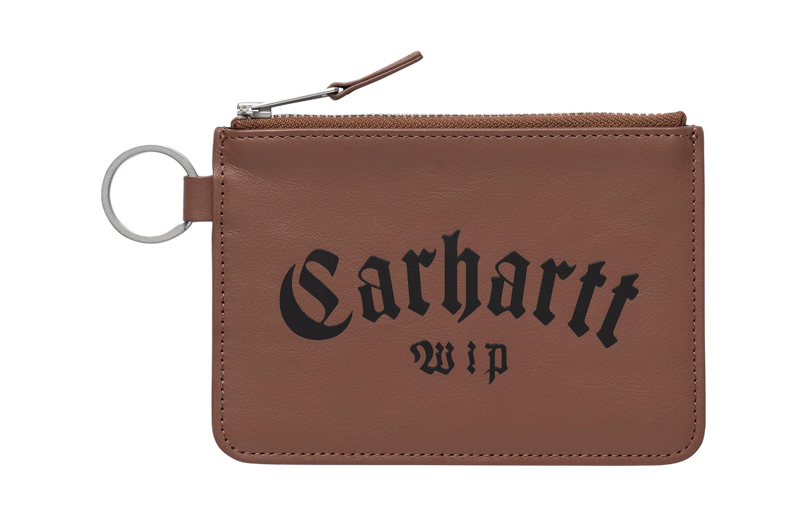 Carhartt WIP Кожаный кошелек унисекс бежевый, Tan 
Carhartt WIP Кожаный кошелек унисекс бежевый, Tan