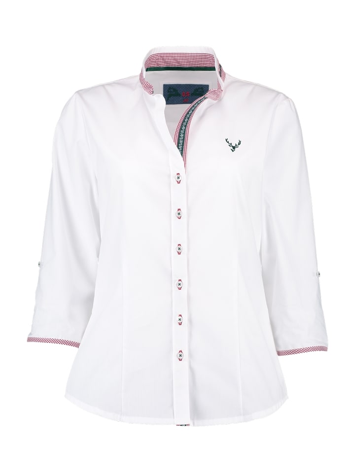 Традиционная блузка 450005-3684 в бело-красном цвете OS-Trachten
Традиционная блузка 450005-3684 в бело-красном цвете OS-Trachten