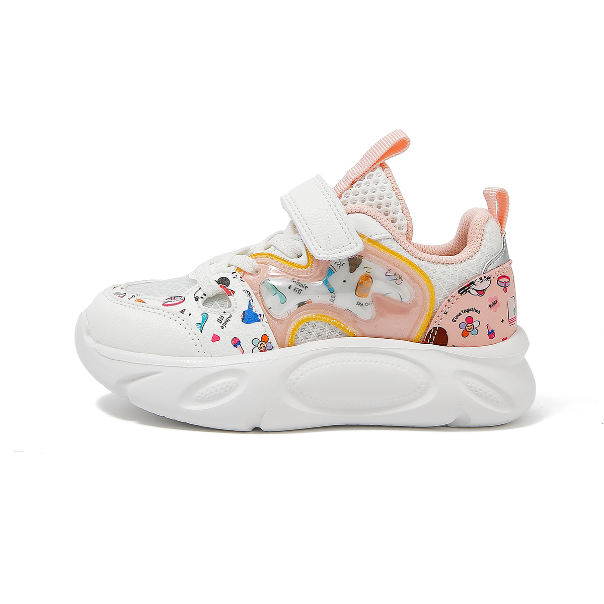 Детские кроссовки для скейтбординга с амортизацией, противоскользящие, износостойкие, дышащие, с низким верхом Disney, белый/розовый
Детские кроссовки для скейтбординга с амортизацией, противоскользящие, износостойкие, дышащие, с низким верхом Disney, белый/розовый