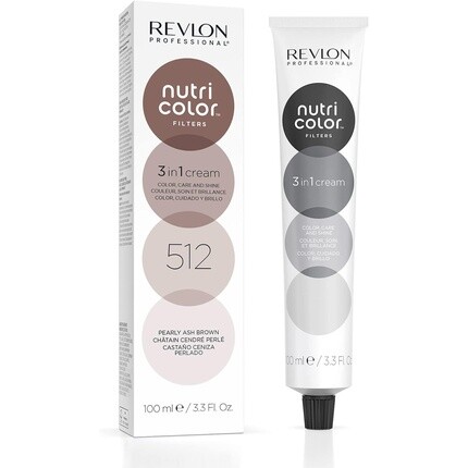 Revlon Professional Nutri Color Filters Модные фильтры жемчужно-пепельно-коричневый 512 100 мл
Revlon Professional Nutri Color Filters Модные фильтры жемчужно-пепельно-коричневый 512 100 мл
