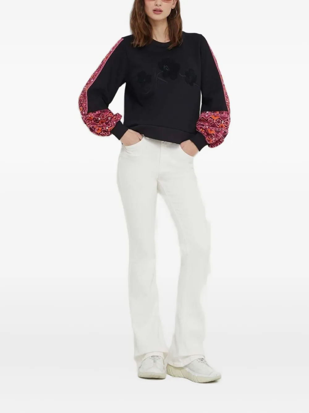 Расклешенные джинсы Desigual, белый
Расклешенные джинсы Desigual, белый