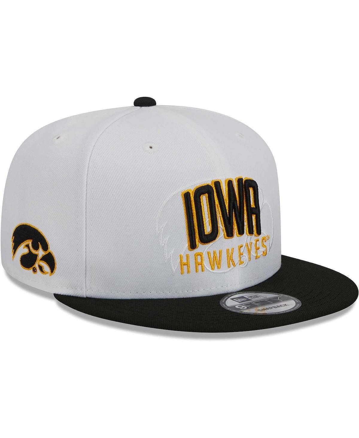 Мужская бело-черная двухцветная кепка Iowa Hawkeyes Snapback 9FIFTY Snapback New Era
Мужская бело-черная двухцветная кепка Iowa Hawkeyes Snapback 9FIFTY Snapback New Era
