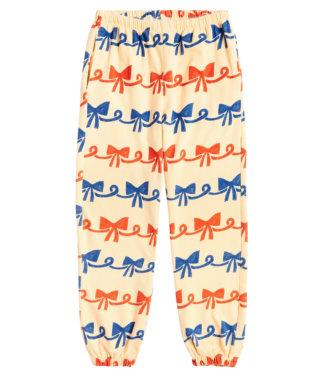 Трикотажные спортивные штаны с бантом из ленты Bobo Choses, Light Yellow
Трикотажные спортивные штаны с бантом из ленты Bobo Choses, Light Yellow