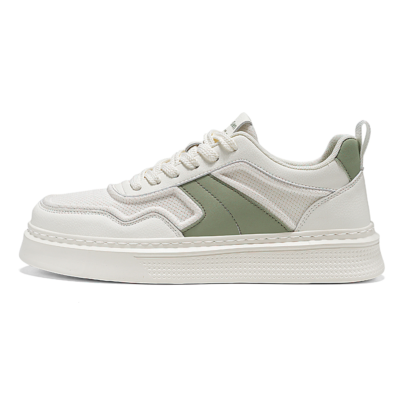 Mulinsen Износостойкие, легкие и дышащие мужские скейтерские кроссовки низкие бежево-зеленые, цвет Beige Green
Mulinsen Износостойкие, легкие и дышащие мужские скейтерские кроссовки низкие бежево-зеленые, цвет Beige Green
