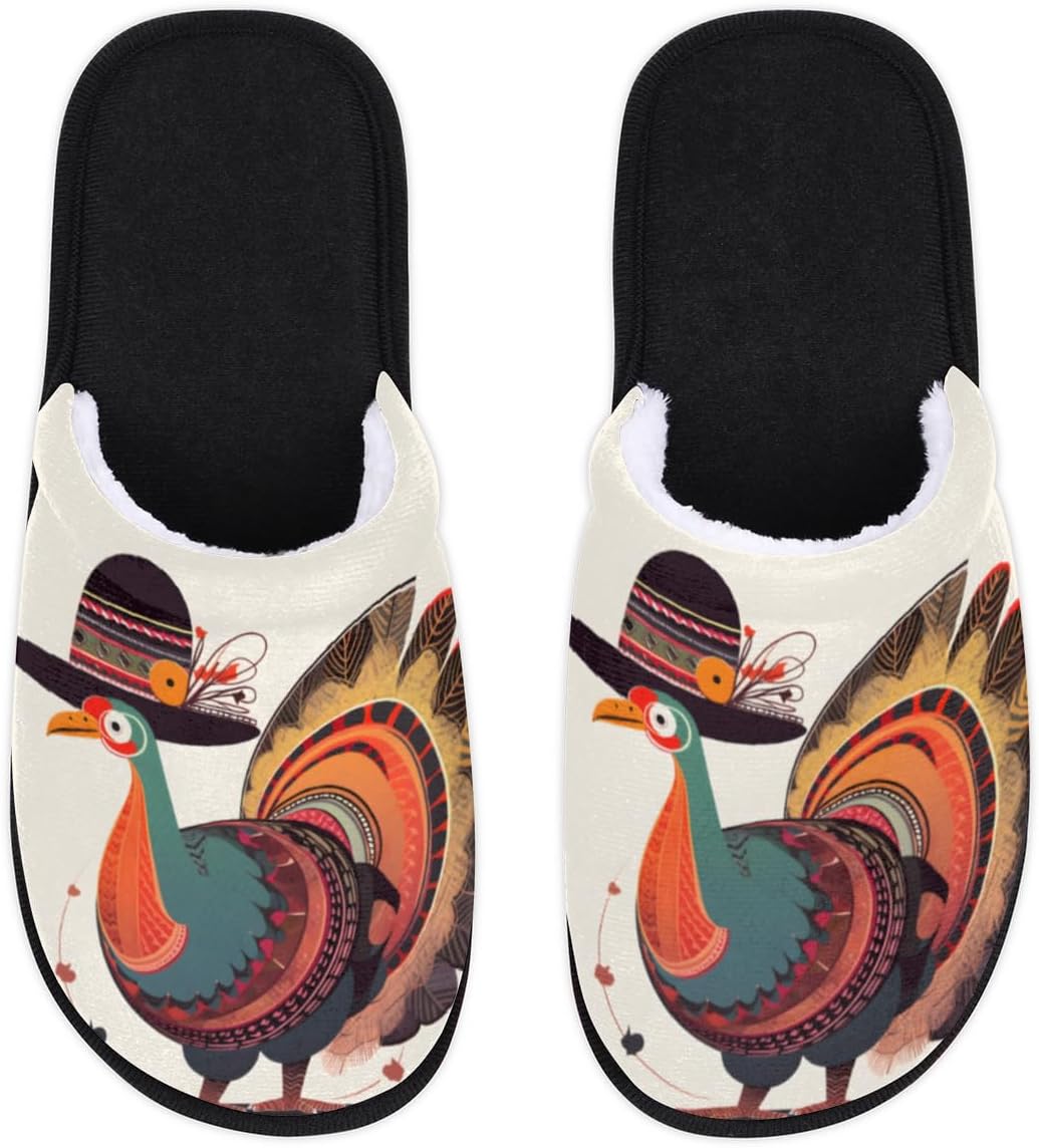 Домашние тапочки на День благодарения для женщин и мужчин, в виде индейки, мягкие, пушистые, теплые, удобные, нескользящие, размер XS Bardic, Multicolor
Домашние тапочки на День благодарения для женщин и мужчин, в виде индейки, мягкие, пушистые, теплые, удобные, нескользящие, размер XS Bardic, Multicolor