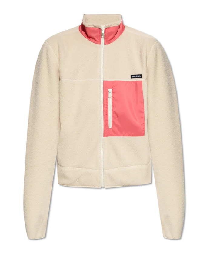 Куртка из искусственного меха с застежкой-молнией Sporty & Rich, бежевый
Куртка из искусственного меха с застежкой-молнией Sporty & Rich, бежевый