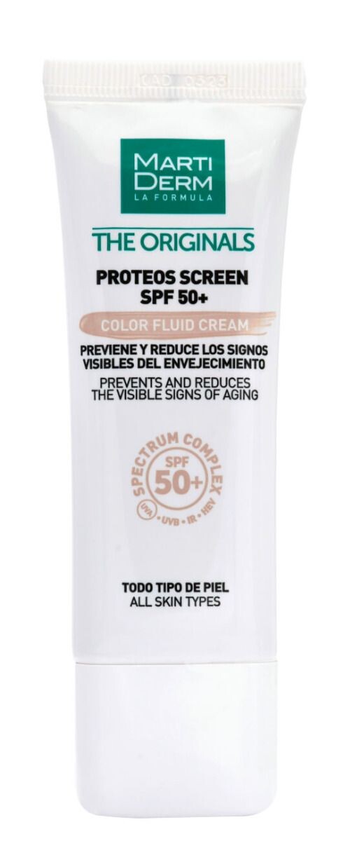 Крем-краска с фильтром для лица Martiderm Proteos Screen SPF50+, 40 мл
Крем-краска с фильтром для лица Martiderm Proteos Screen SPF50+, 40 мл