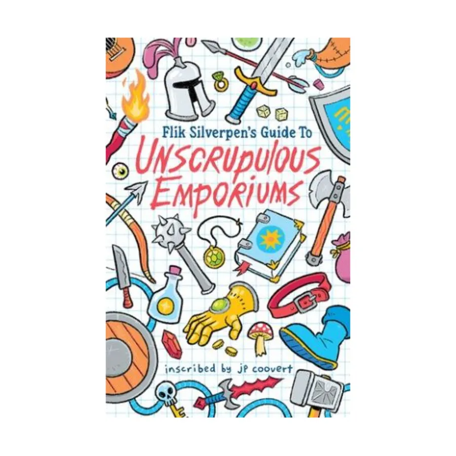 Flik Silverpen's Guide to Unscrupulous Emporiums, Role Playing Games (J.P. Coovert), мягкая обложка
Flik Silverpen's Guide to Unscrupulous Emporiums, Role Playing Games (J.P. Coovert), мягкая обложка