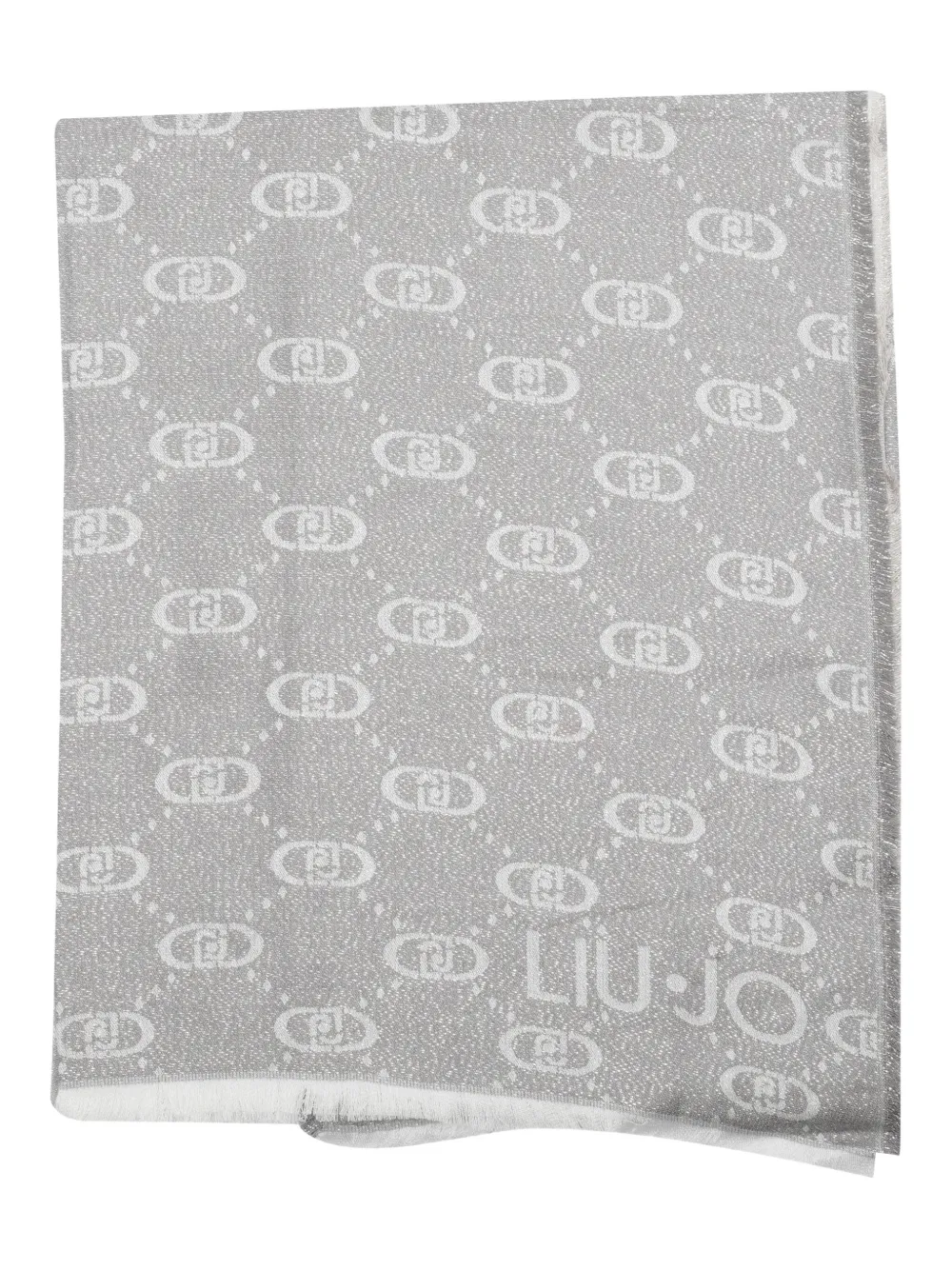 Шарф с узором-логотипом Liu Jo, серый
Шарф с узором-логотипом Liu Jo, серый