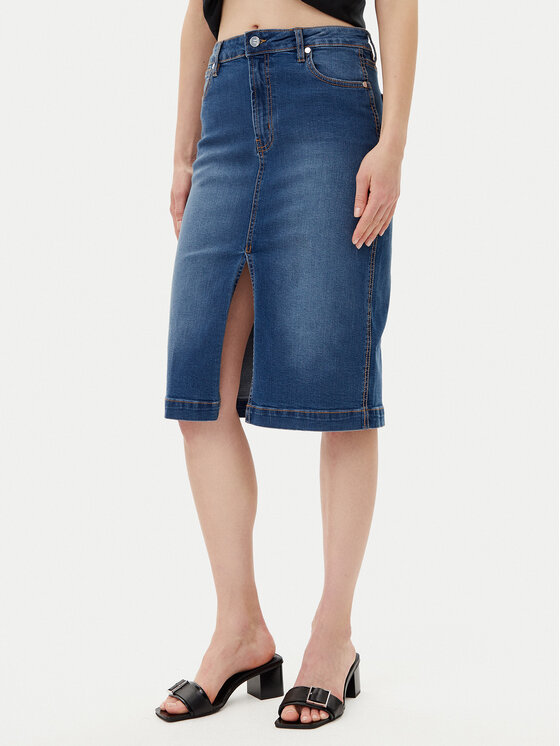 Джинсовая юбка обычного кроя Quofoy GPP25403LO Silvian Heach, синий
Джинсовая юбка обычного кроя Quofoy GPP25403LO Silvian Heach, синий