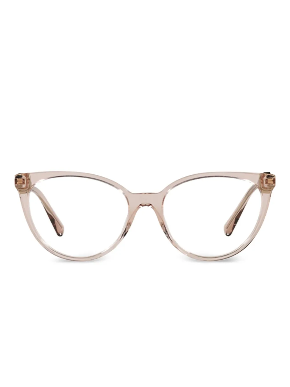 Очки VE3298B в оправе 'кошачий глаз' с декором Medusa Versace Eyewear, розовый 
Очки VE3298B в оправе 'кошачий глаз' с декором Medusa Versace Eyewear, розовый