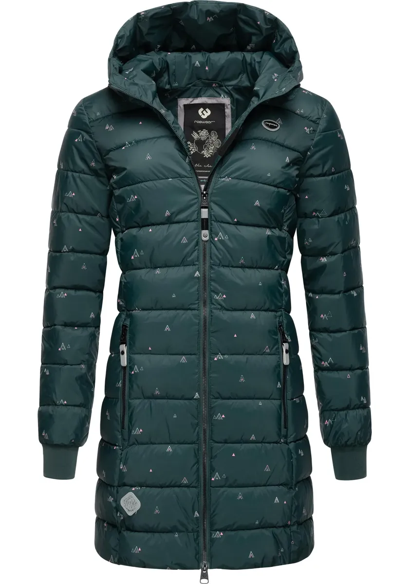 Стеганая куртка в стиле рэгвир "Tiasa Long", с капюшоном, зимняя куртка с рисунком с капюшоном Ragwear, зеленый
Стеганая куртка в стиле рэгвир "Tiasa Long", с капюшоном, зимняя куртка с рисунком с капюшоном Ragwear, зеленый