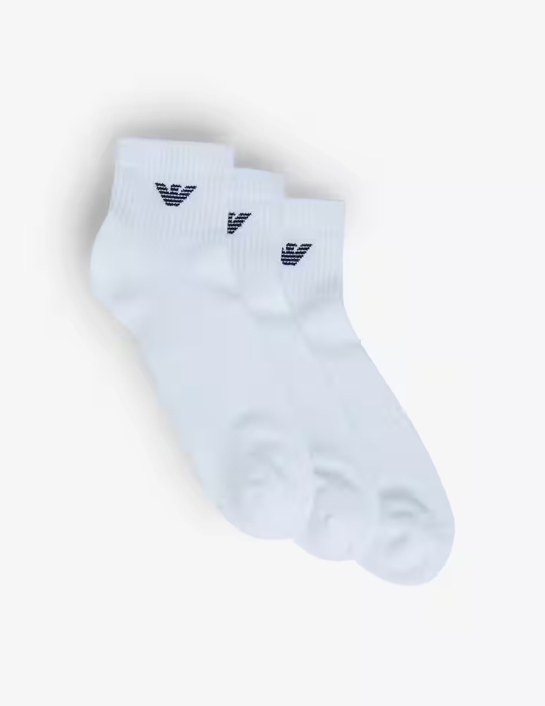 3р короткие носки Emporio Armani, белый
3р короткие носки Emporio Armani, белый