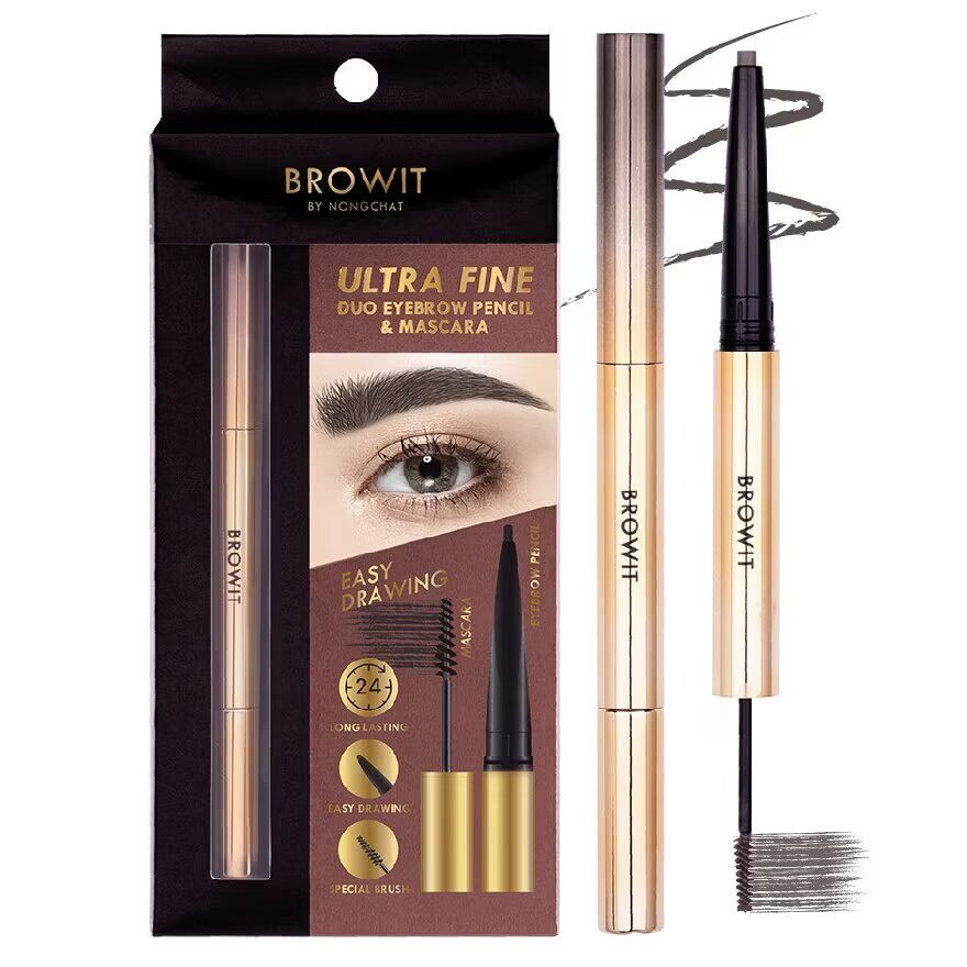 Browit Тушь-карандаш для бровей Ultra Fine Duo 1,42 г. Пепел коричневый, Ash Brown
Browit Тушь-карандаш для бровей Ultra Fine Duo 1,42 г. Пепел коричневый, Ash Brown