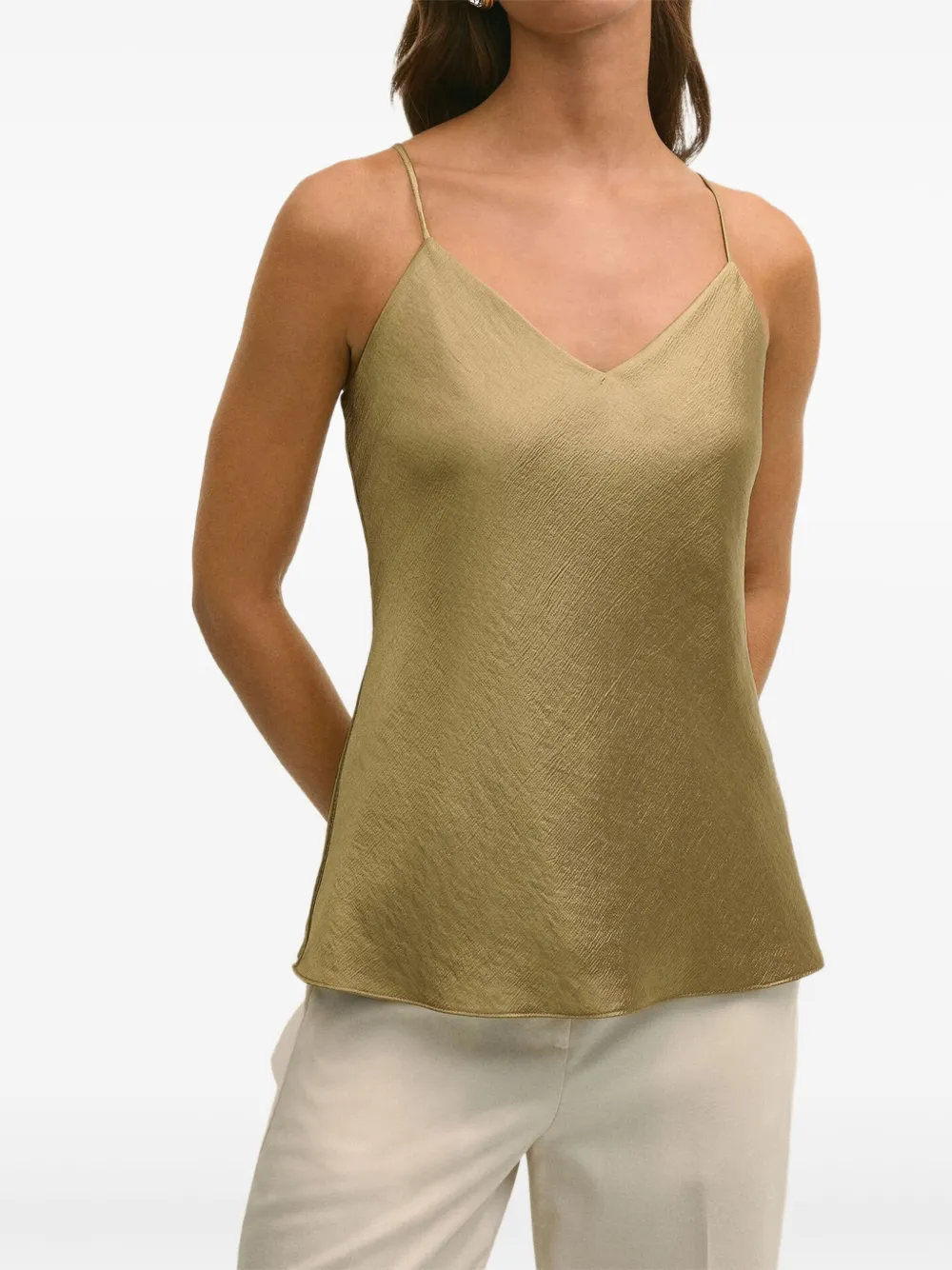 Топ с V-образным вырезом Brooks Brothers, золотистый
Топ с V-образным вырезом Brooks Brothers, золотистый